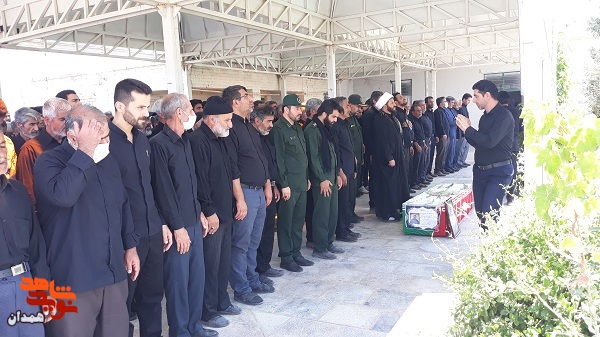 شهید «سبزعلی اکبری» به خاک سپرده شد
