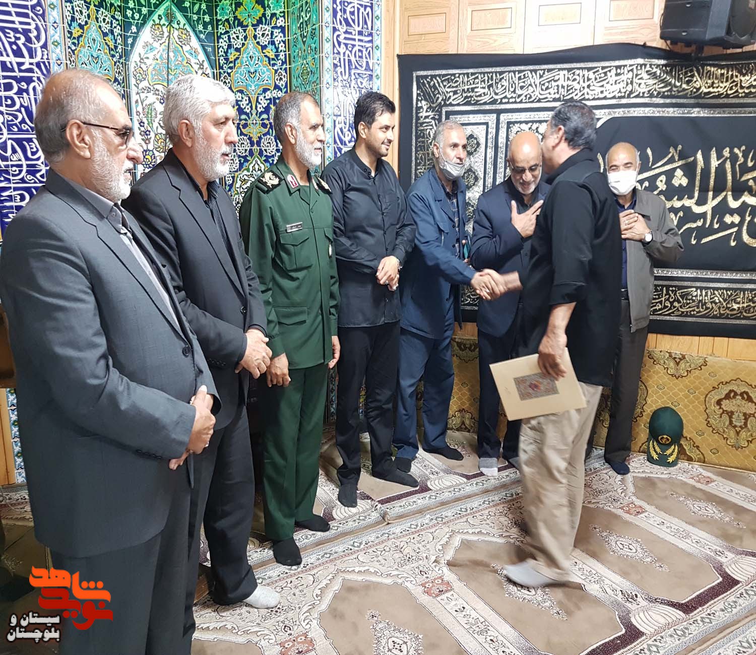 مراسم تجلیل از آزادگان فاقد شغل در شهرستان زاهدان انجام شد
