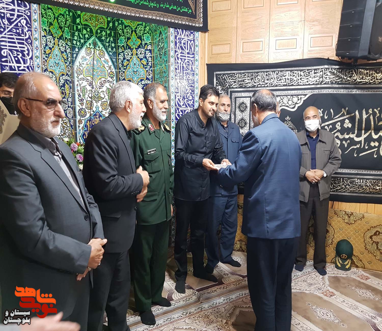 مراسم تجلیل از آزادگان فاقد شغل در شهرستان زاهدان انجام شد
