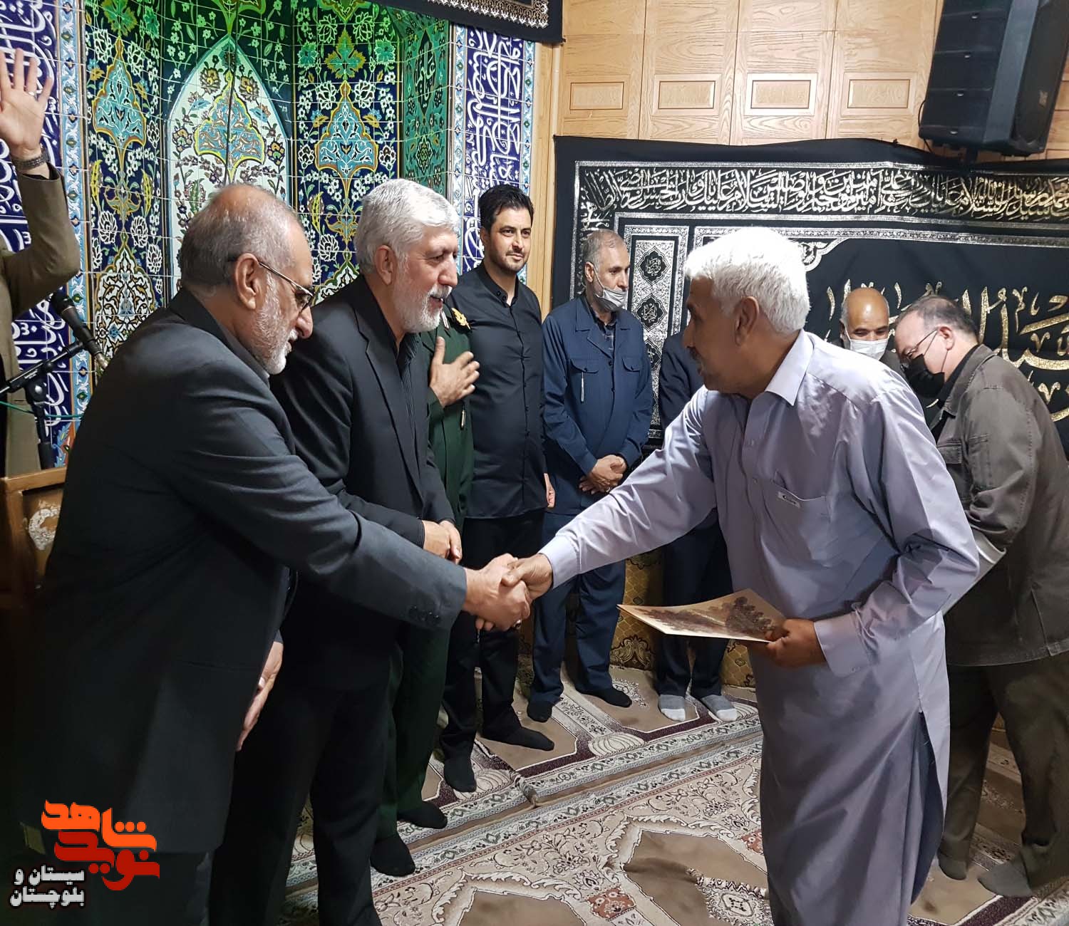مراسم تجلیل از آزادگان فاقد شغل در شهرستان زاهدان انجام شد