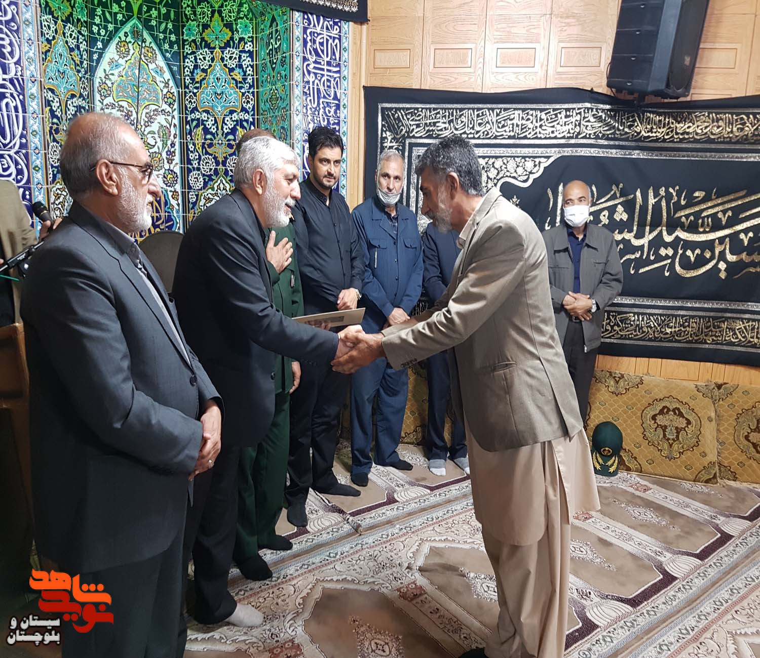 مراسم تجلیل از آزادگان فاقد شغل در شهرستان زاهدان انجام شد
