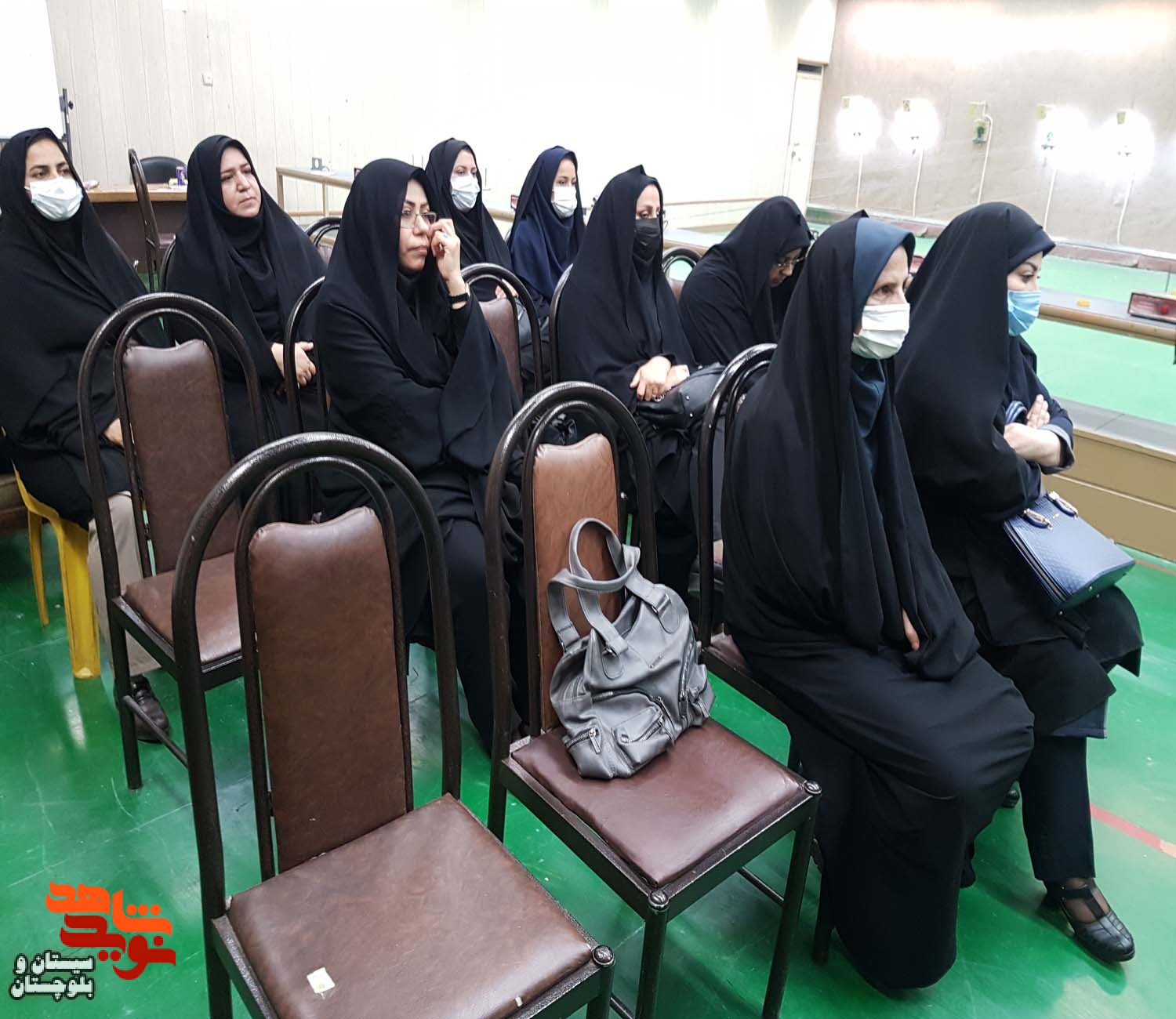 برگزاری مسابقه تیراندازی ویژه بانوان شاهد و ایثارگر در شهرستان زاهدان