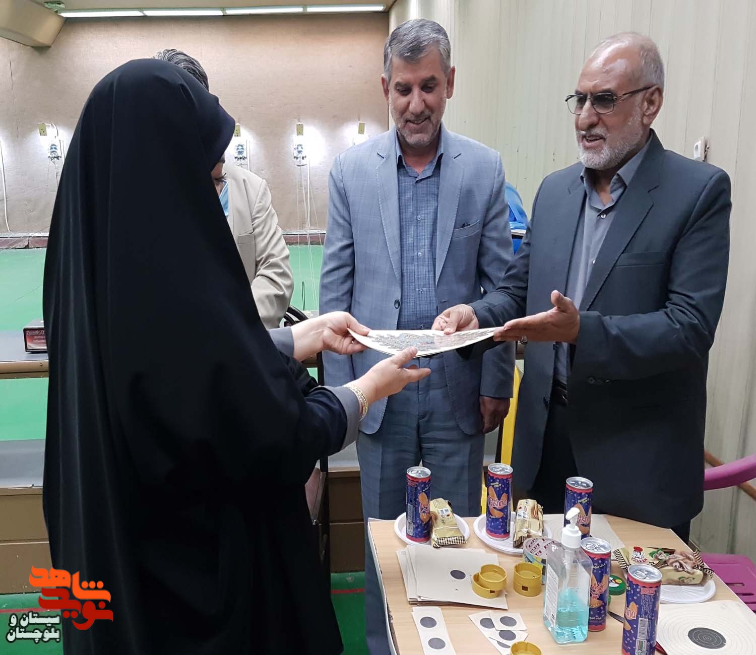 برگزاری مسابقه تیراندازی ویژه بانوان شاهد و ایثارگر در شهرستان زاهدان