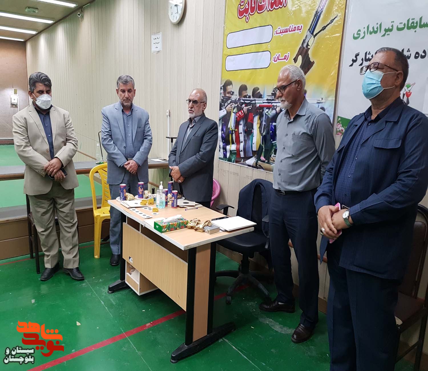 برگزاری مسابقه تیراندازی ویژه بانوان شاهد و ایثارگر در شهرستان زاهدان