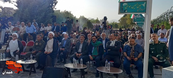 گزارش تصویری| مراسم سالگرد شهادت حاج حسین همدانی