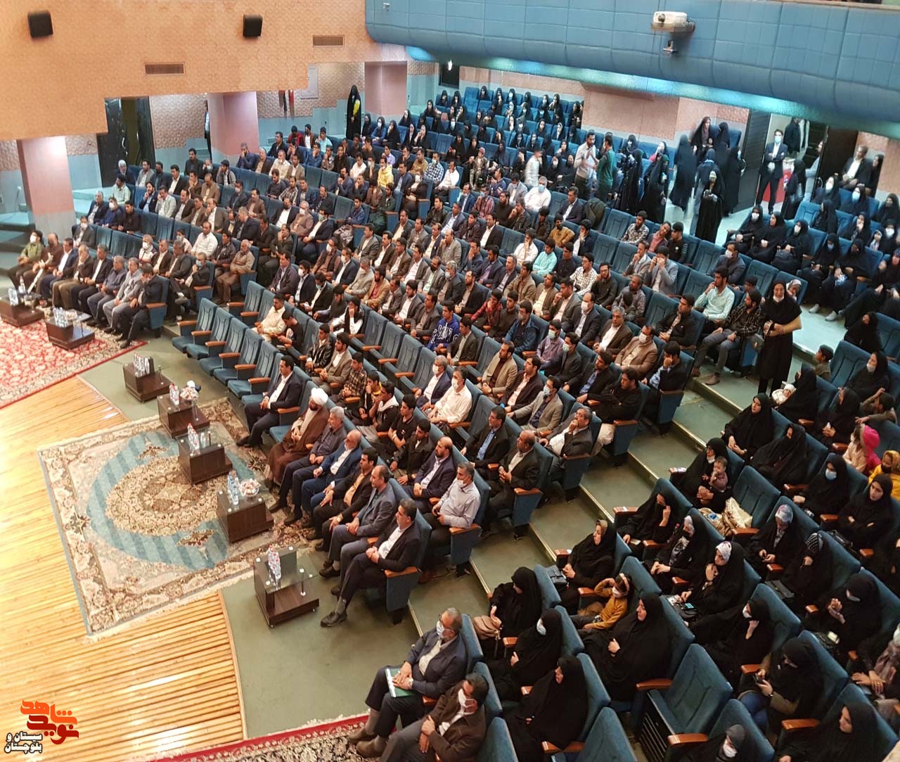 ششمین یادواره خبرنگار شهید مدافع حرم حاج محسن خزایی در تالار فردوسی دانشگاه سیستان و بلوچستان در زاهدان برگزار شد.