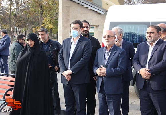 روز اول سفر معاون رئیس‌جمهور و رئیس بنیاد شهید و امور ایثارگران به استان قزوین