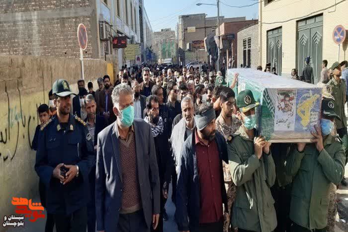 تشییع پیکر مطهر شهدای مدافع امنیت در سیستان و بلوچستان