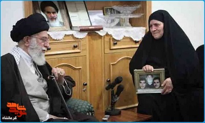 مادر شهیدان«محمد و محمد علی ظهرابی » آسمانی شد