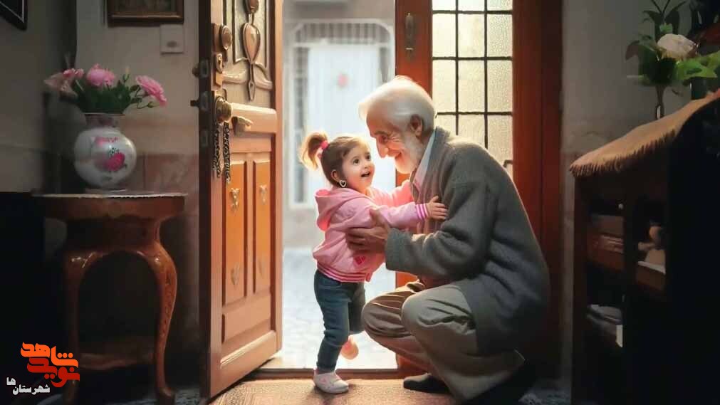 کمیک موشن «دختر کاپشن صورتی گوشواره قلبی»