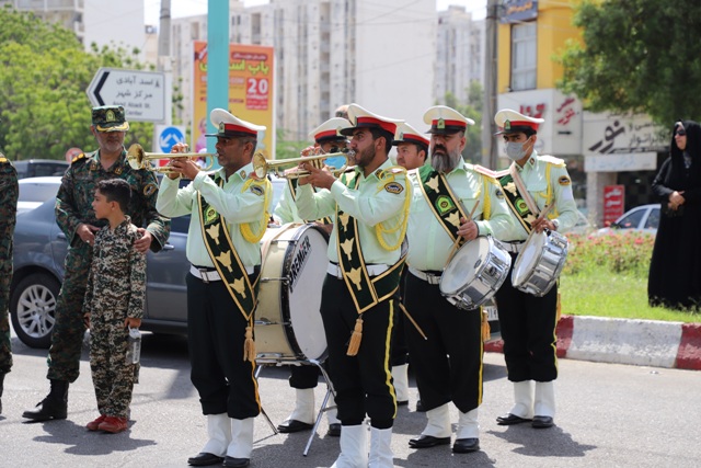 تشییع پیکر مطهر شهید «مسعود پرکاس» در بندرعباس تشییع پیکر مطهر شهید «مسعود پرکاس» در بندرعباس