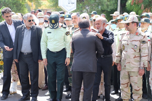 تشییع پیکر مطهر شهید «مسعود پرکاس» در بندرعباس تشییع پیکر مطهر شهید «مسعود پرکاس» در بندرعباس