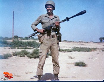 از خودگذشتگی مسیح‌اله در جبهه جنگ