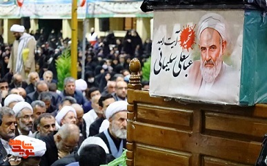 گزارش تصویری/ وداع با پیکر مطهر آیت الله شهید «سلیمانی» در استان مازندران