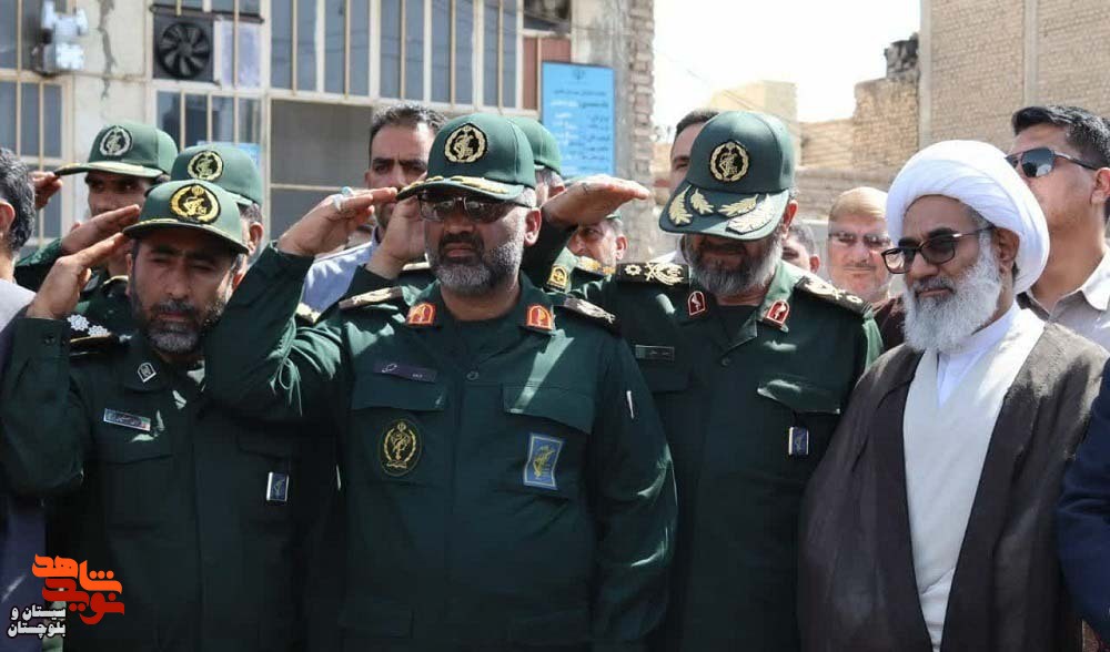 تشییع پیکر شهید«خطیبی» در شهرستان زابل