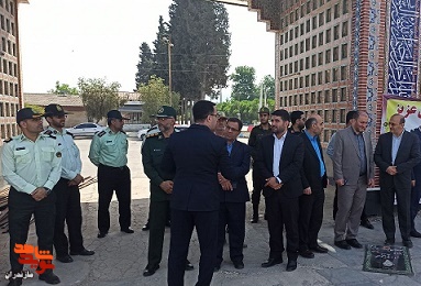 گزارش تصویری/ مراسم غبارروبی گلزار شهدای بهشت فاطمه (س)