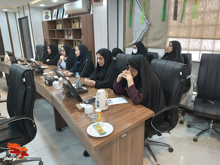 یادبود شهدای مرزبان و سوم خرداد در بنیاد شهید بوشهر