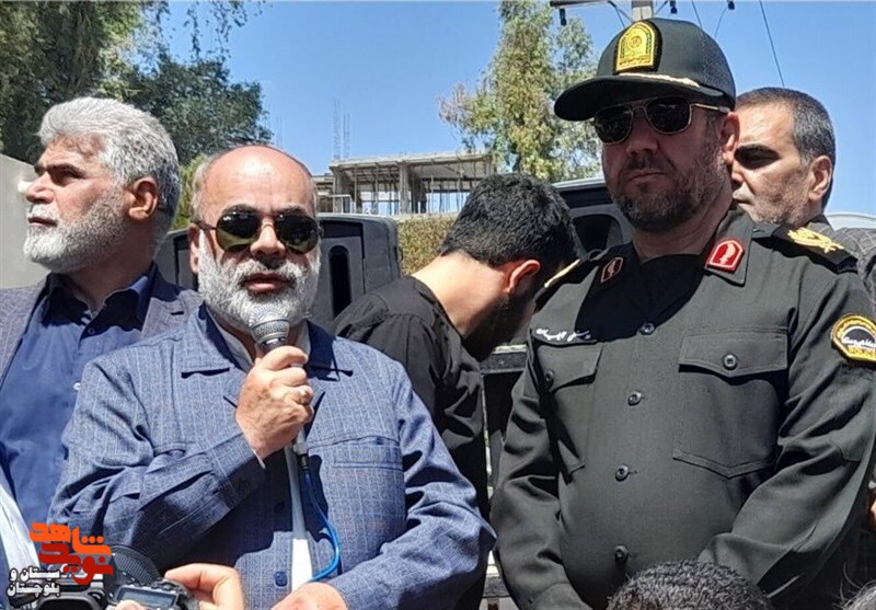 پیکر مطهر 2 شهید کلانتری 16 زاهدان تشییع شد