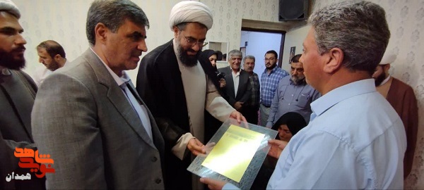 گزارش تصویری| تجلیل از خانواده شهید «اسدی مینا»