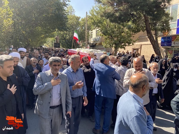 پیکر شهید «مسعود صاحبی» در سرای ابدی آرام گرفت