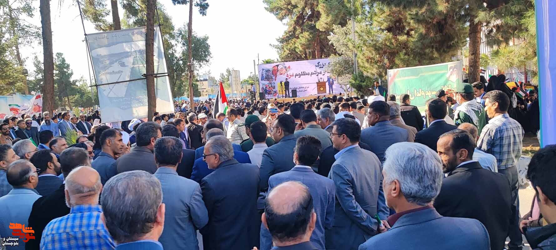 اجتماع حمایت از مردم غزه در پایتخت وحدت ایران