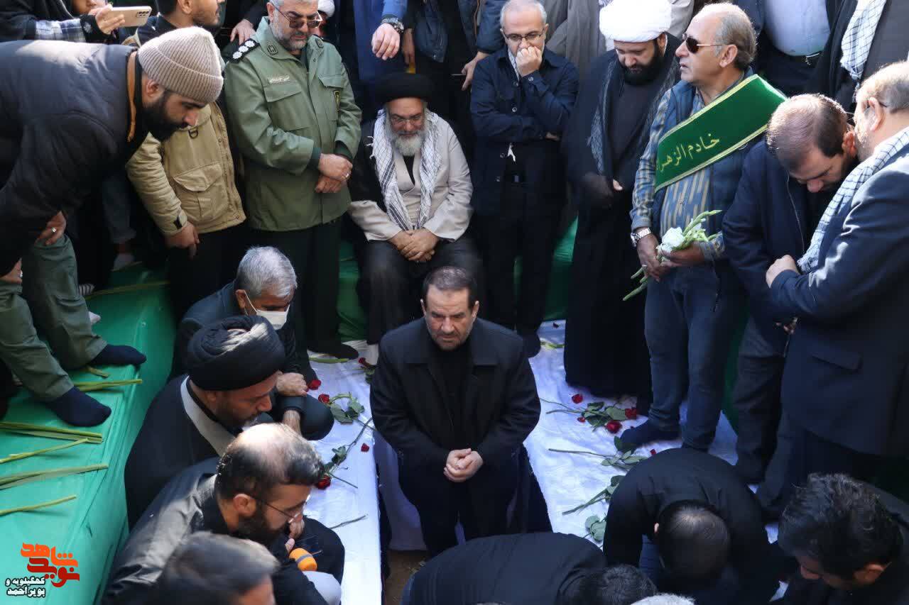 یاسوج سراسر شور فاطمی با تشییع 3 شهید خوش نام در سالروز «شهادت حضرت فاطمه زهرا»