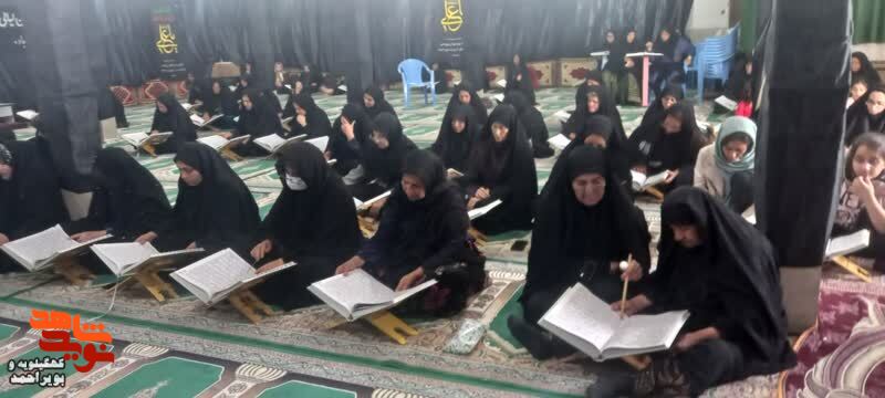 محفل انس با قرآن و شهدا در استان کهگیلویه و بویراحمد برگزار شد