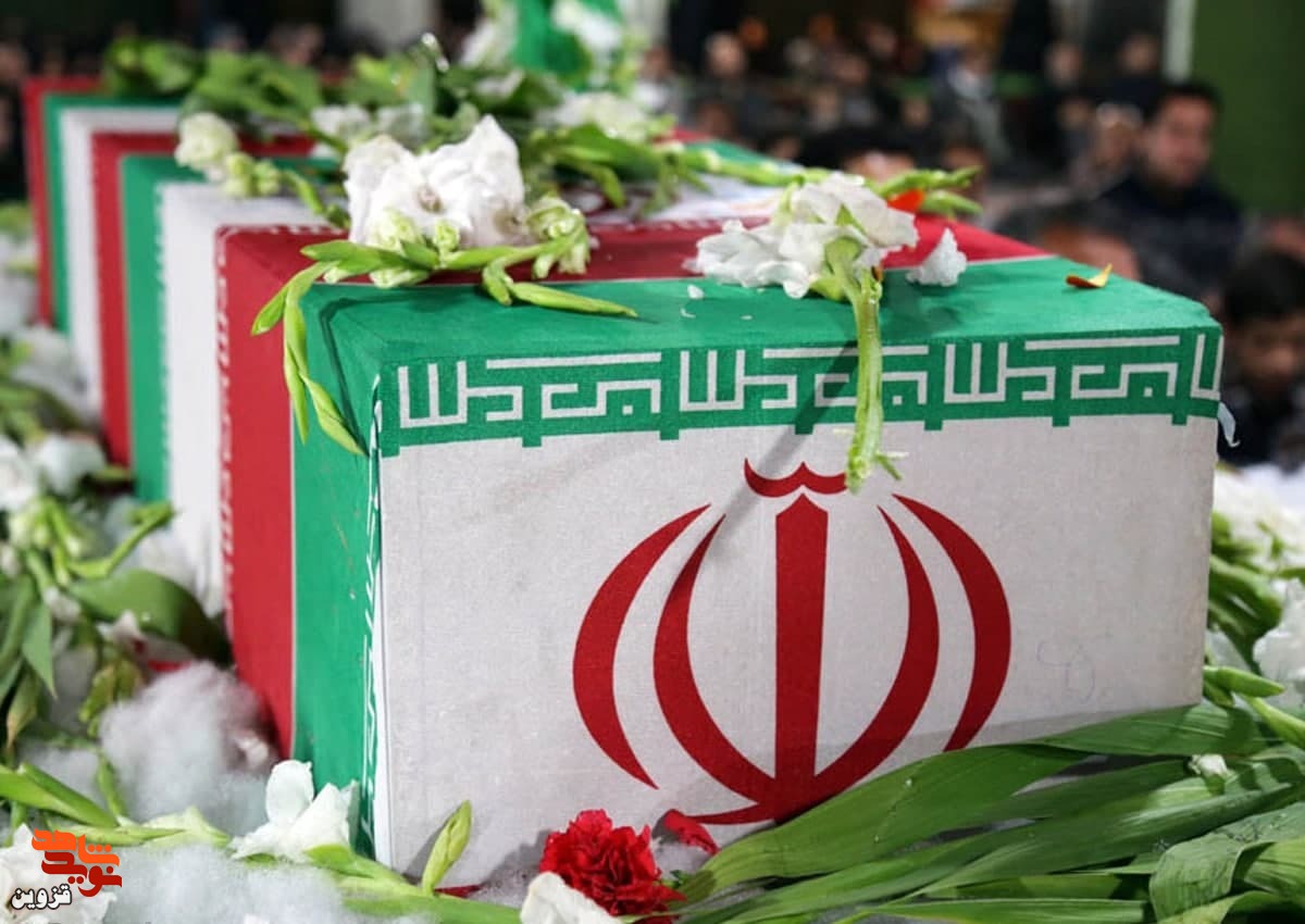 مردم قزوین به استقبال دو شهید گمنام می‌روند