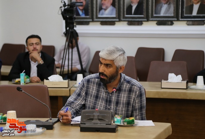 جلسۀ شورای ترویج فرهنگ ایثار و شهادت آذربایجان شرقی