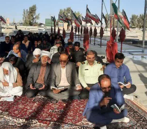 اولین سالگرد شهادت شهید«محسن کمالی دوست» در نیمروز برگزار شد