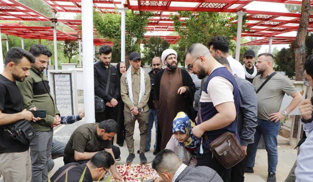 اردوی راهیان بهشت با حضور زائرین عراقی