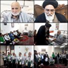 گزارش تصویری| خادمیاران رضوی با پدر شهیدان «عرب رستمی» در ورامین دیدار کردند