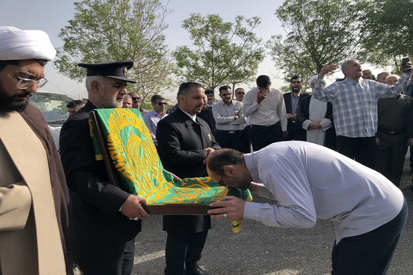 دیدار با مادر شهید «حسین‌رضا گودینی»، جلوه‌ای از تکریم ایثار در پرتو نور رضوی