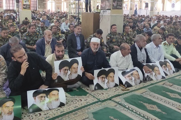 مراسم گرامیداشت شهدای خدمت در خرم آباد برگزار شد