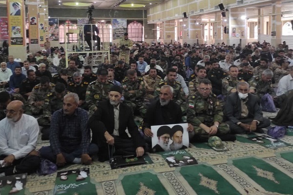 مراسم گرامیداشت شهدای خدمت در خرم آباد برگزار شد