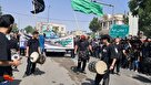 گزارش تصویری| برگزاری آیین تشییع پیکر پاسدار شهید «رمضانعلی چوبداری» در چهارباغ