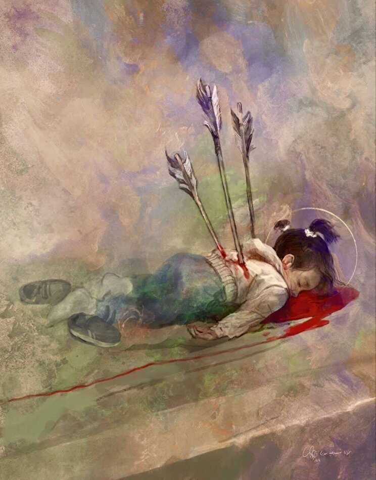 شهیدِ ۳ ساله/ پوستر