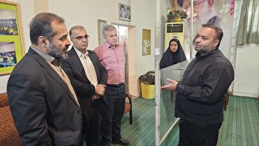 بازدید مدیرکل امور ورزشی و اردویی بنیاد شهید از ظرفیت‌های ورزشی شیراز
