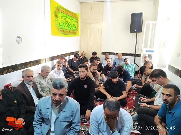 یادواره خانگی شهید «محسن فرج الهی» برگزار شد