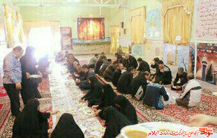 استمرار خدمت به زائران حسینی در موکب شهدا بنیاد شهید شهرستان دهلران