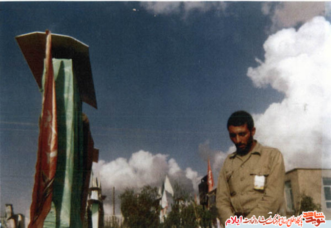 شهید یادگار امیدی فرمانده اطلاعات وعملیات لشکر11 حضرت امیر(ع)