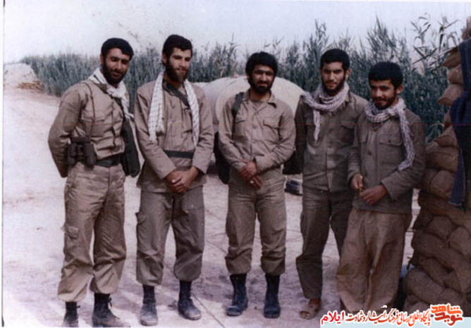 شهید یادگار امیدی فرمانده اطلاعات وعملیات لشکر11 حضرت امیر(ع)