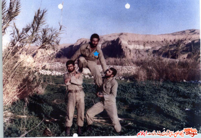 شهید یادگار امیدی فرمانده اطلاعات وعملیات لشکر11 حضرت امیر(ع)