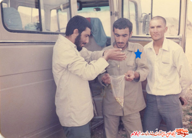 شهید نعمت نظری فرمانده ومسئول پاکسازی میادین مین شهرستان دهلران 