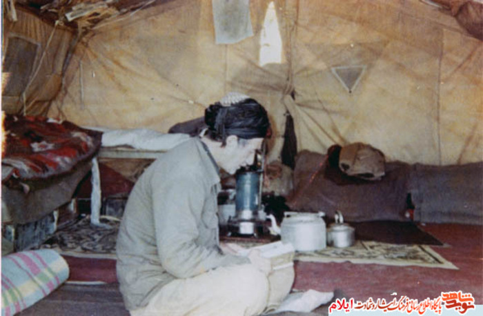 بسیجی شهید کلبرضا قاسمی