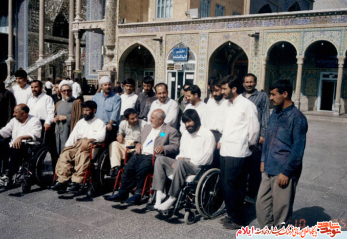جانباز 70درصد شهید محمد کریم امیدی» از شهدای بهمن ماه استان ایلام