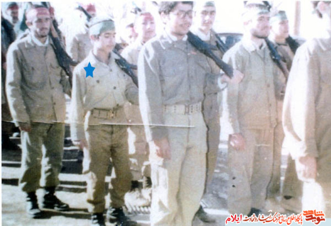 طلبه شهید علی مومنی از شهدای استان ایلام
