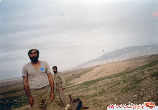 شهید قنبر جم زاده فرمانده گروهان 