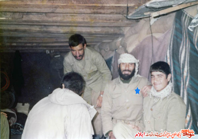 شهید قنبر جم زاده فرمانده گروهان 
