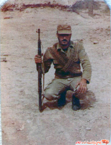 شهید علی کایدخورده از شهدای مردادماه استان ایلام